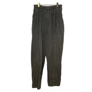 VTG 80s Casablanca Striped Cotton Baggy Pants Boho Coachella Festival Sz 2 / 26”